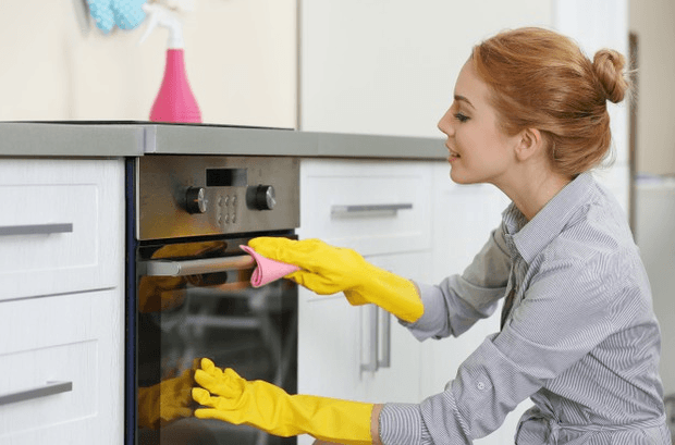 limpieza del horno